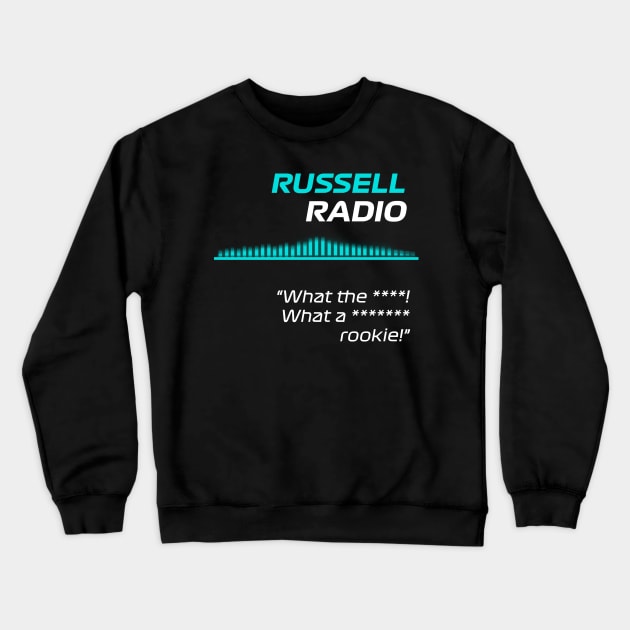 Singapore 2023  - George Russell F1 Radio Crewneck Sweatshirt by F1LEAD